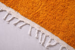 Custom handmade orange rug - Moroccan berber carpet