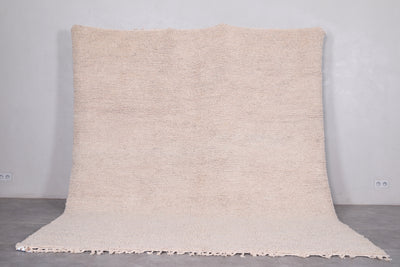 Moroccan Looped rug - Ivory rug - Plain rug