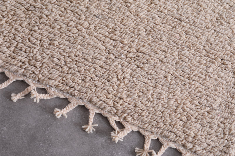 Moroccan Looped rug - Ivory rug - Plain rug