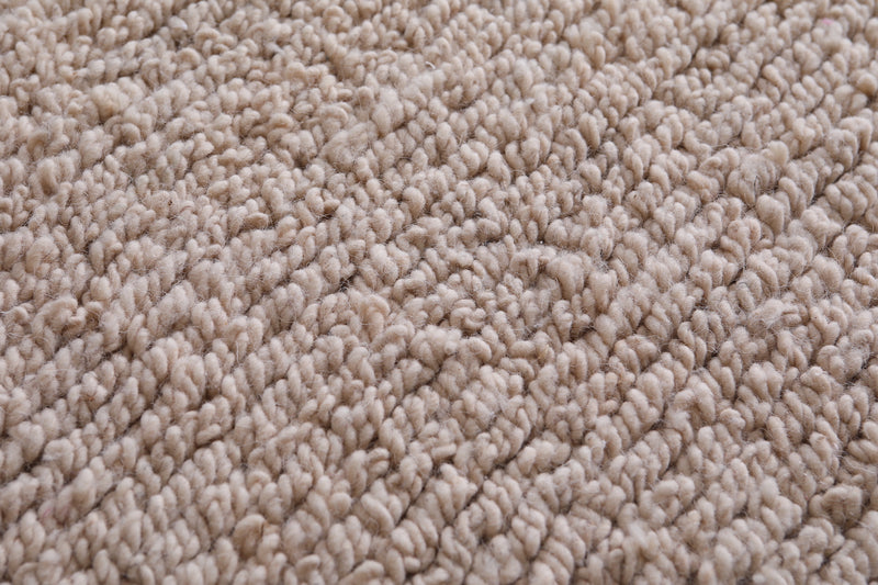 Moroccan Looped rug - Ivory rug - Plain rug