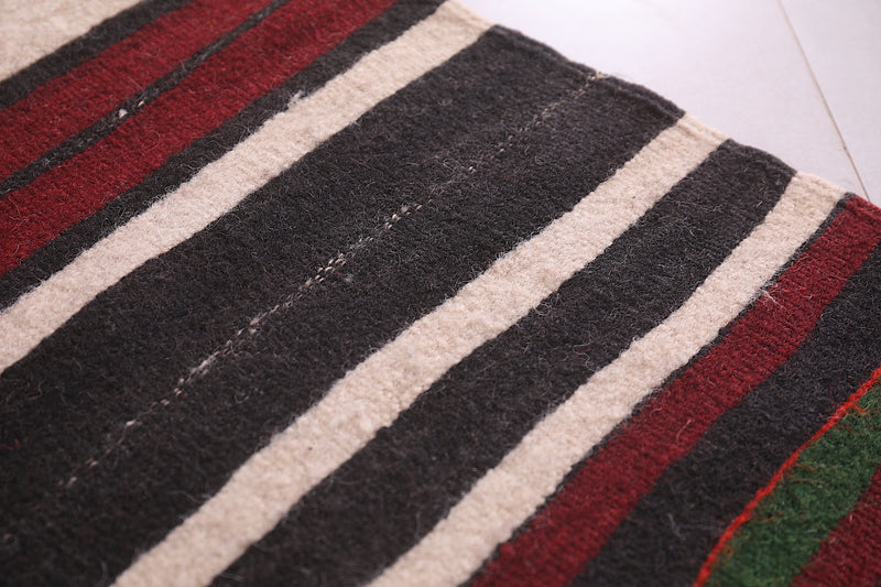 Moroccan Striped rug 3.5 X 5.2 Feet