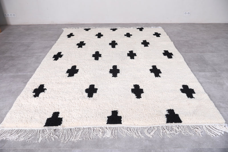 Moroccan Beni ourain rug - Custom area rug wool