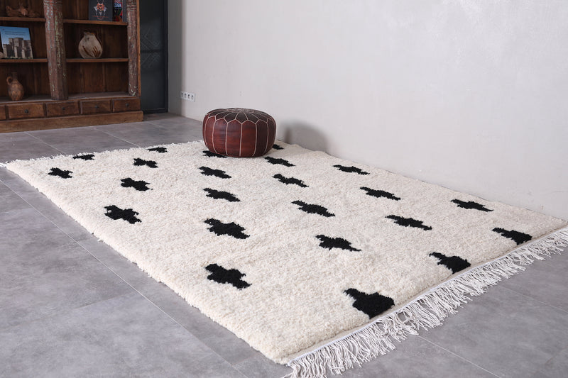 Moroccan Beni ourain rug - Custom area rug wool