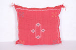 Moroccan handmade kilim pillow 16.9 INCHES X 18.5 INCHES