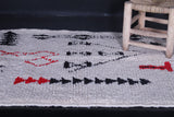 Handmade Azilal rug 3.3 X 4.9 Feet