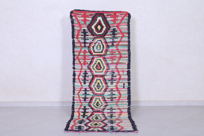 Colorful Moroccan Hallway Rug 2.4 X 6.4 Feet