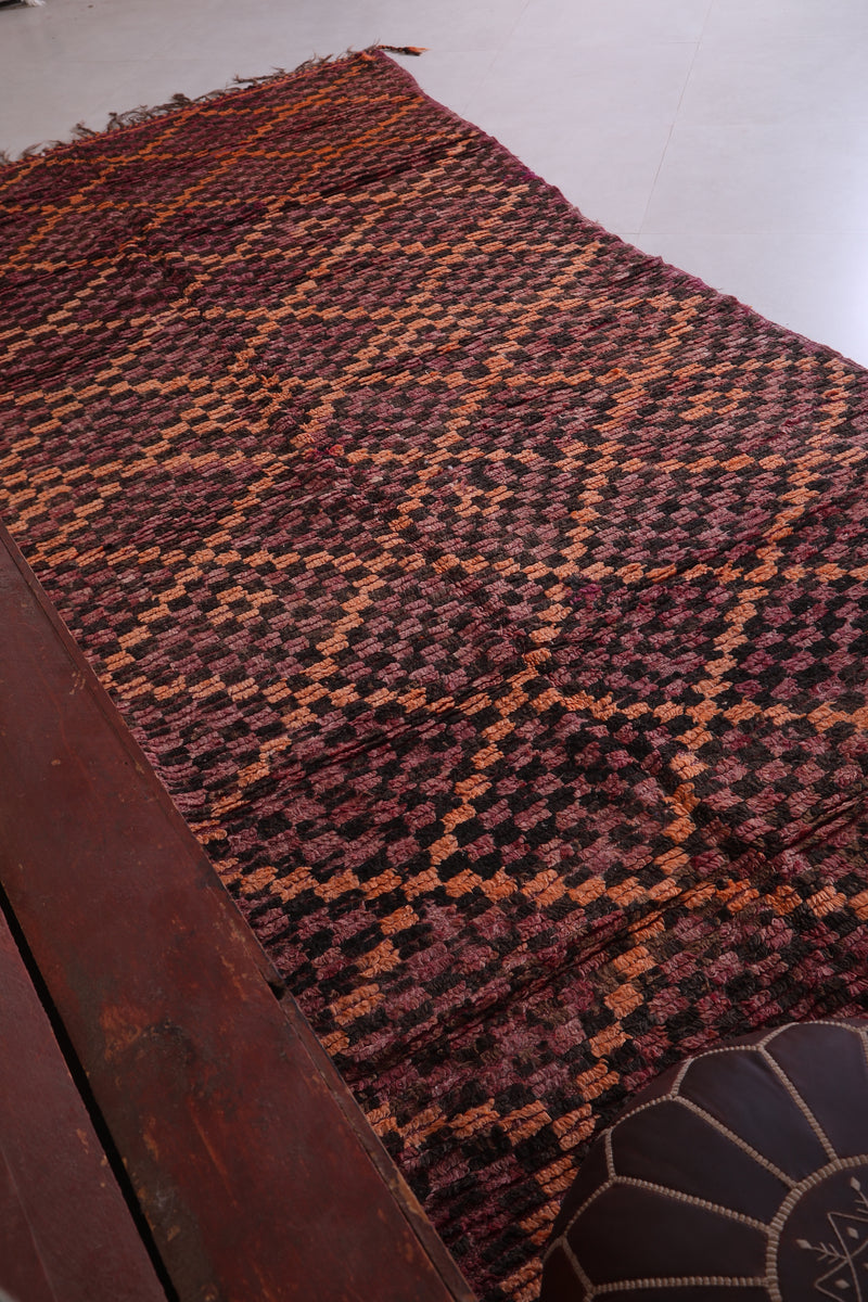 Checkered Moroccan Rug 6.3 X 13.1 Feet