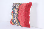 Two moroccan handwoven rug pillows