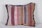 Moroccan shag rug pillow 15.3 INCHES X 18.8 INCHES