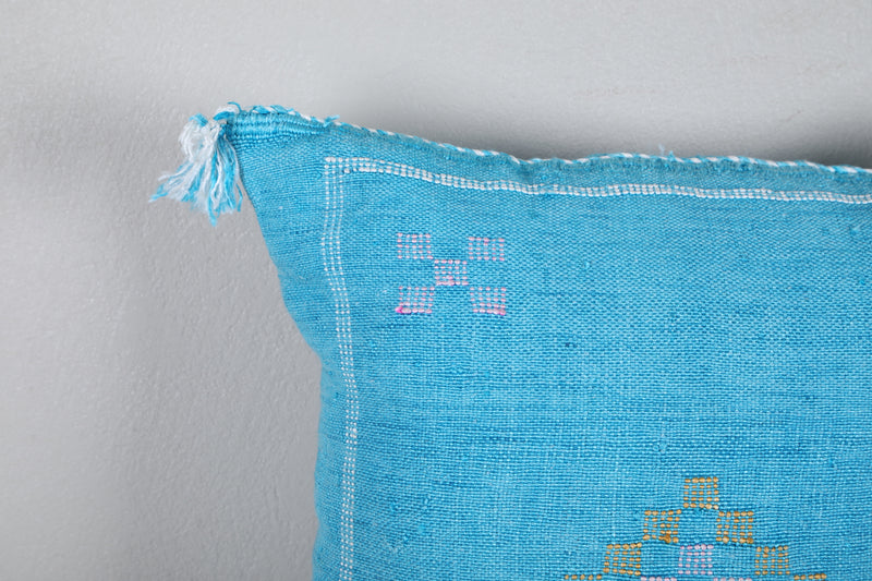 Moroccan blue sky Pillow 18.5 INCHES X 18.5 INCHES