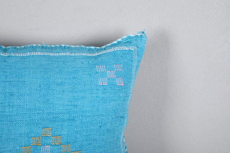 Moroccan blue sky Pillow 18.5 INCHES X 18.5 INCHES