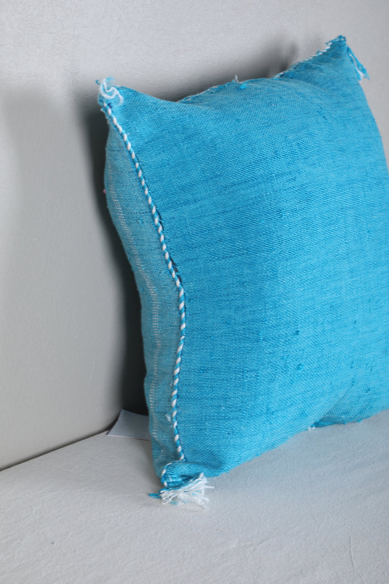 Moroccan blue sky Pillow 18.5 INCHES X 18.5 INCHES