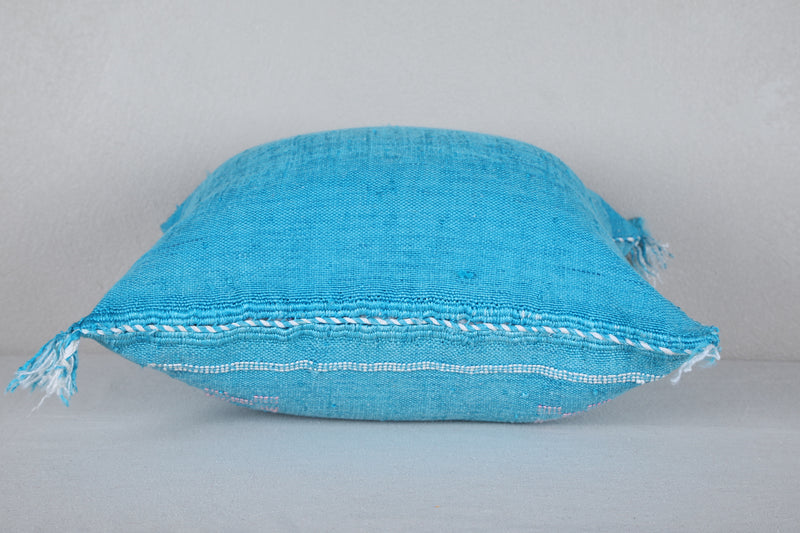 Moroccan blue sky Pillow 18.5 INCHES X 18.5 INCHES