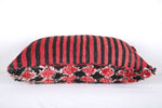 Moroccan rug shag pillow 15.7 INCHES X 25.9 INCHES