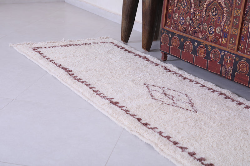 Runner Moroccan Rug - Handmade Berber Hallway Rug - Custom Rug