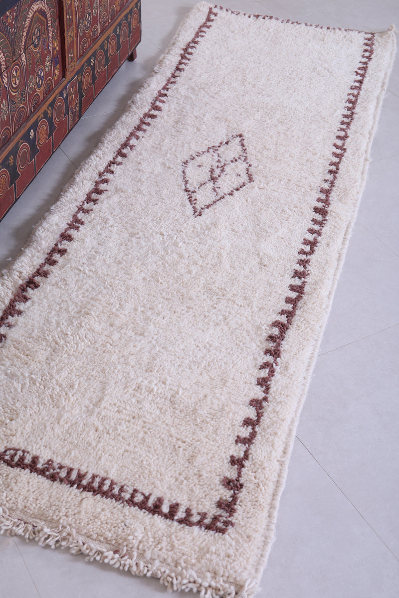 Runner Moroccan Rug - Handmade Berber Hallway Rug - Custom Rug