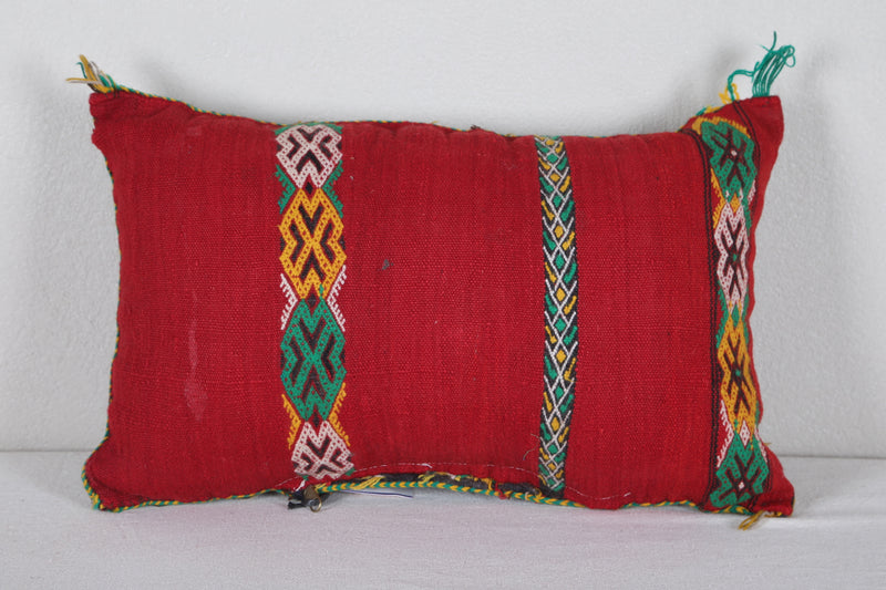 Moroccan Kilim Pillow 12.9 INCHES X 19.2 INCHES