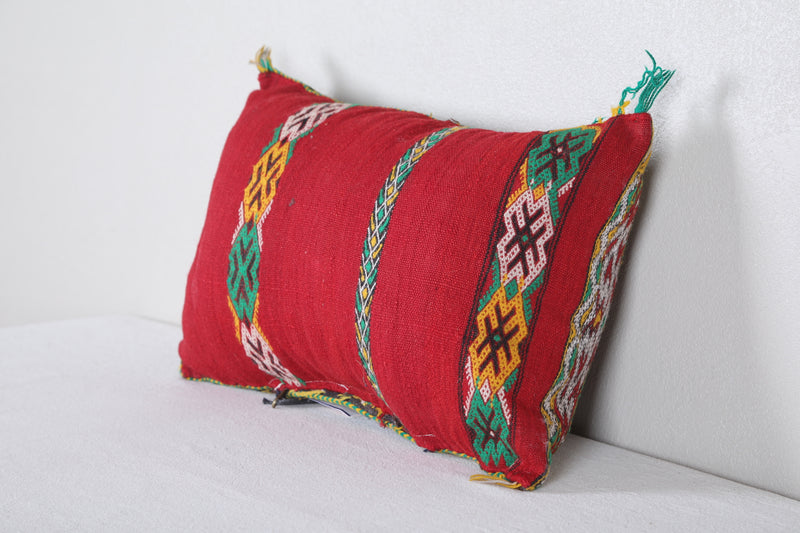 Moroccan Kilim Pillow 12.9 INCHES X 19.2 INCHES