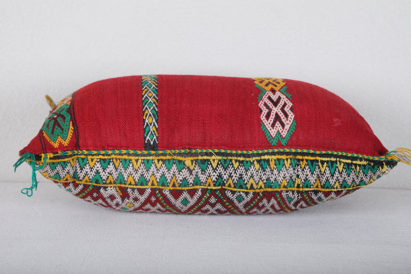 Moroccan Kilim Pillow 12.9 INCHES X 19.2 INCHES