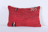 Two moroccan handwoven rug pillows