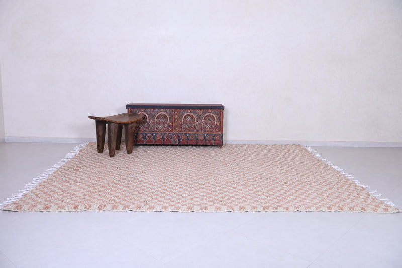 Custom Checkered  rug - Handmade moroccan berber carpet