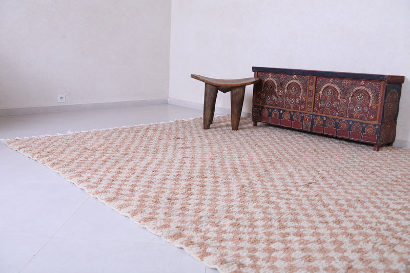 Custom Checkered  rug - Handmade moroccan berber carpet