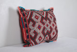 Red kilim pillow 14.1 INCHES X 18.1 INCHES