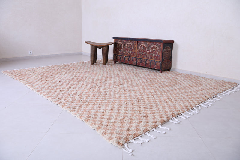 Custom Checkered  rug - Handmade moroccan berber carpet