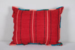 Red kilim pillow 14.1 INCHES X 18.1 INCHES