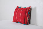 Red kilim pillow 14.1 INCHES X 18.1 INCHES