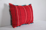 Red kilim pillow 14.1 INCHES X 18.1 INCHES