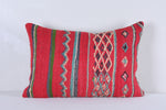 Two moroccan handwoven rug pillows