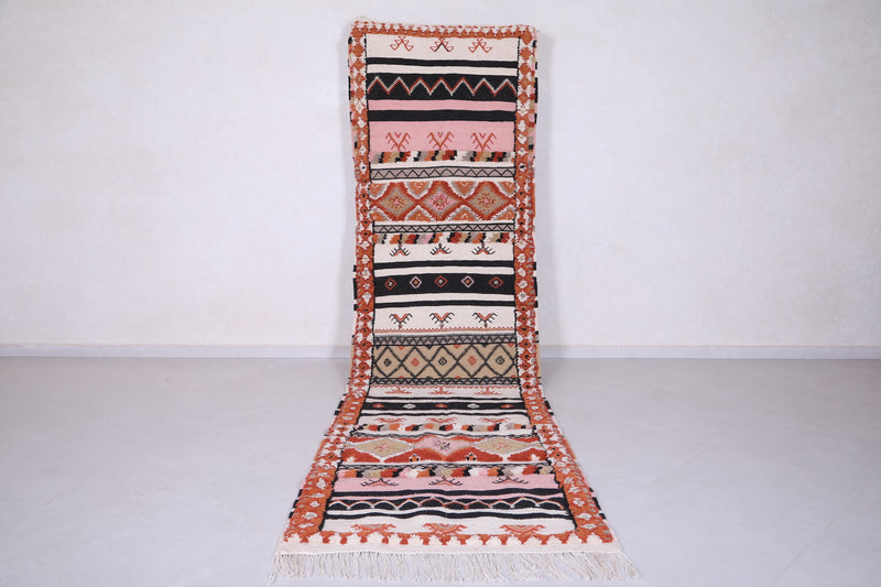 Runner moroccan rug, custom handmade carpet