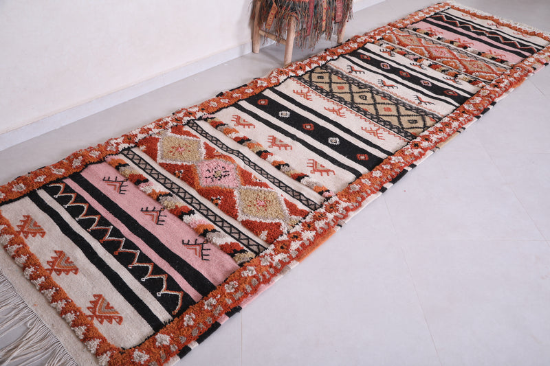 Runner moroccan rug, custom handmade carpet