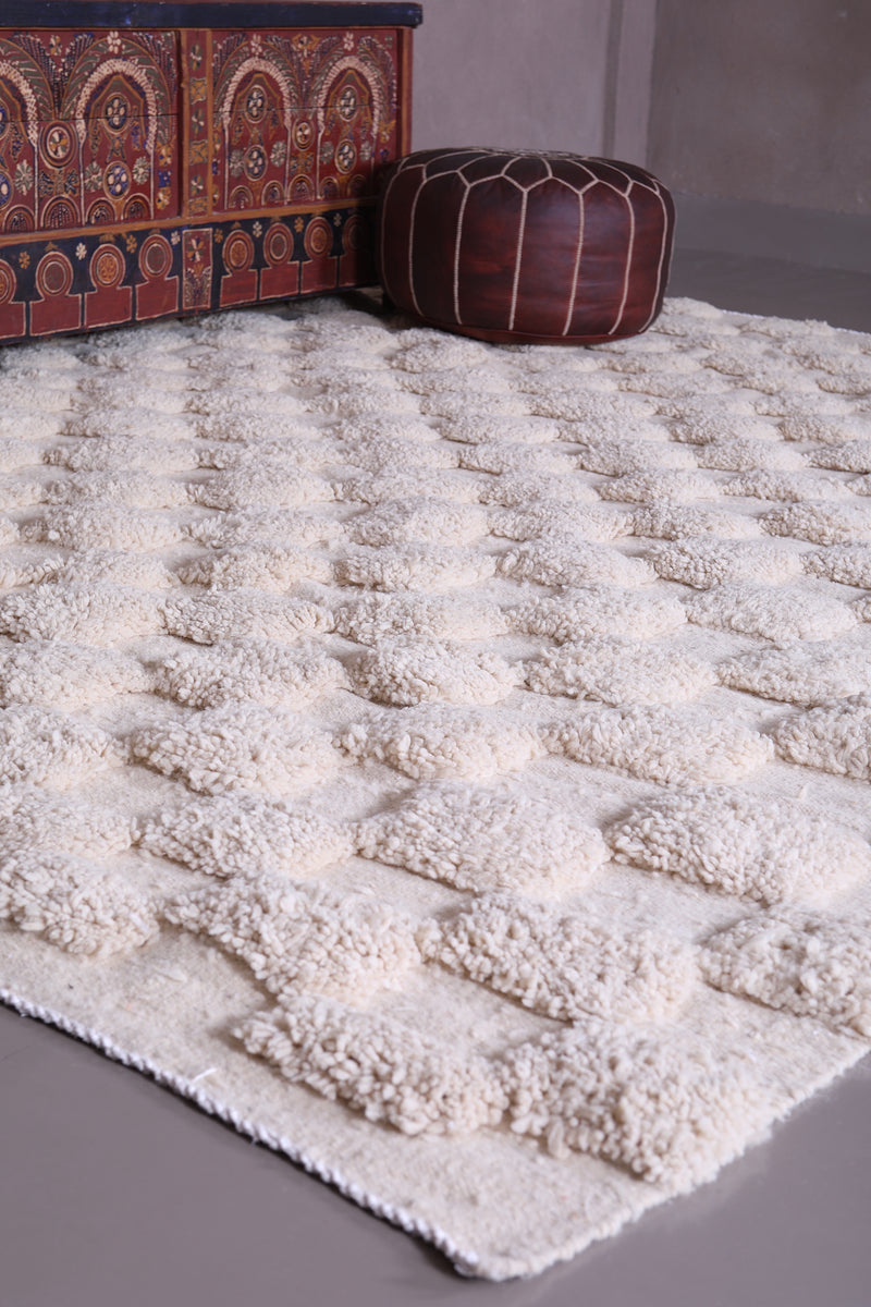 Custom Moroccan Checkered rug - Handmade Berber rug - custom moroccan rugs