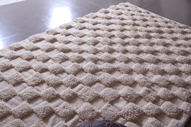 Custom Moroccan Checkered rug - Handmade Berber rug - custom moroccan rugs