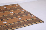 Vintage african handwoven fabric 5 FT X 6.5 FT