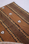 Vintage african handwoven fabric 5 FT X 6.5 FT