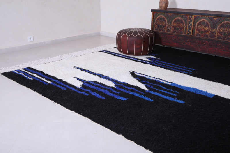 Contemporary rug - Beni Ourain Moroccan rug - wool rug - Custom Rug - custom moroccan rugs