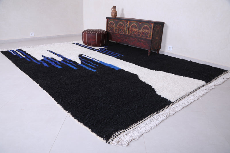 Contemporary rug - Beni Ourain Moroccan rug - wool rug - Custom Rug - custom moroccan rugs