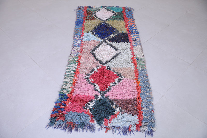 Handmade Moroccan Rug – Bohemian Style 2.7 x 7 ft - Runner moroccan rugs