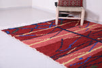 Moroccan red rug - Moroccan Rug - Hand Knotted Rug - Custom Rug