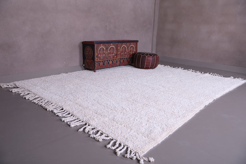 Moroccan Berber rug shag - Custom Moroccan solid rug