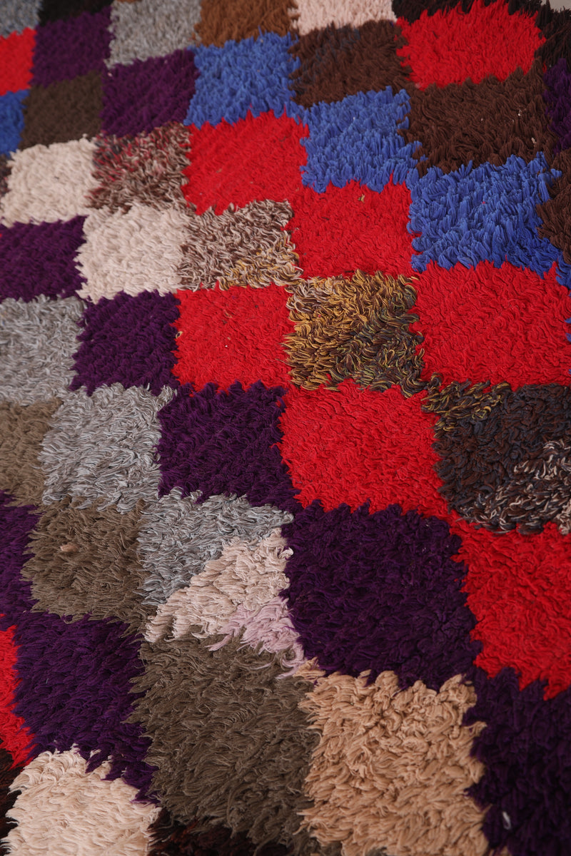 Stunning Moroccan Runner Rug 2.8 X 5.8 Feet