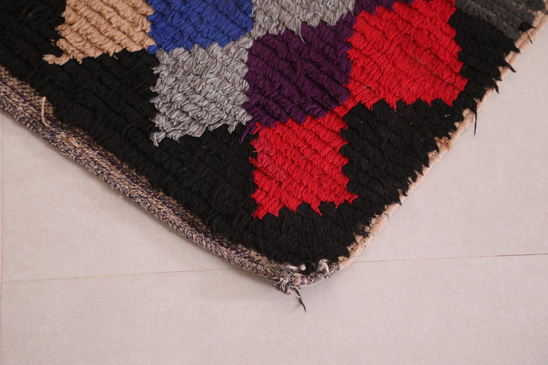 Stunning Moroccan Runner Rug 2.8 X 5.8 Feet