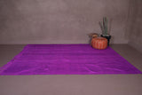 Moroccan Rug Purple - Flat Woven Berber Rug - Custom Rug