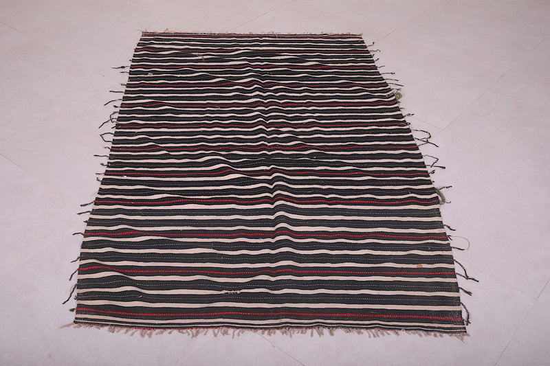 Handwoven Kilim 3.6 FT X 5.8 FT