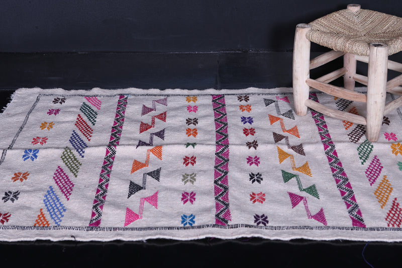 Handwoven kilim 3.2 FT X 5 FT