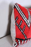 Two moroccan handwoven rug pillows