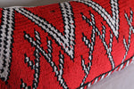 Two moroccan handwoven rug pillows